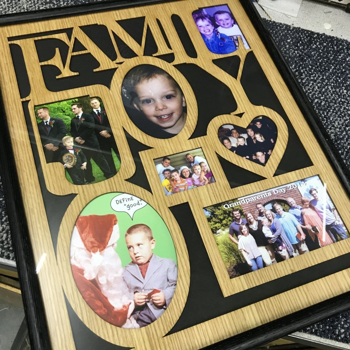 Family Collage Picture Frame 16"x20"
