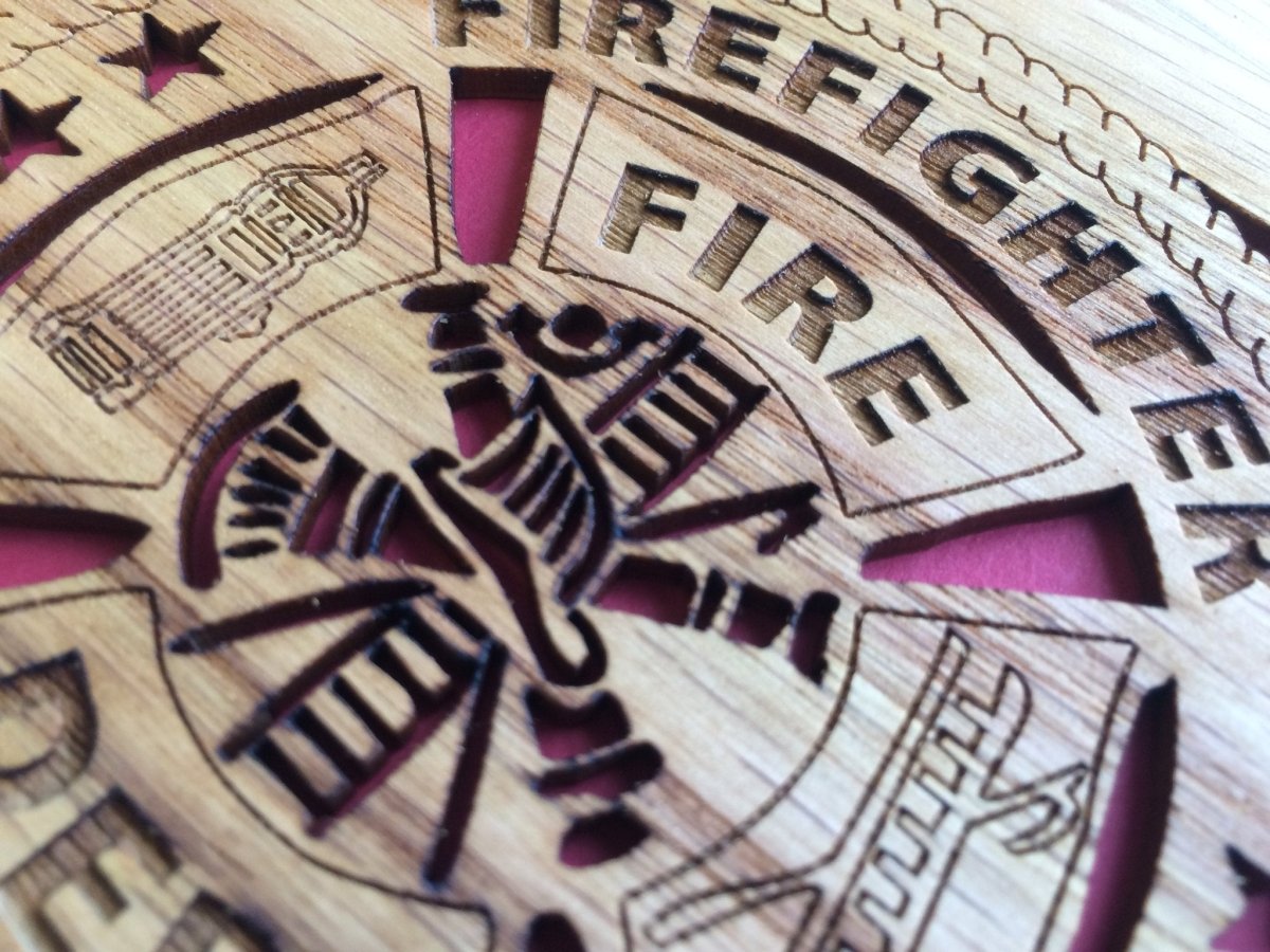 Firefighter EMT First Responder Picture Frame
