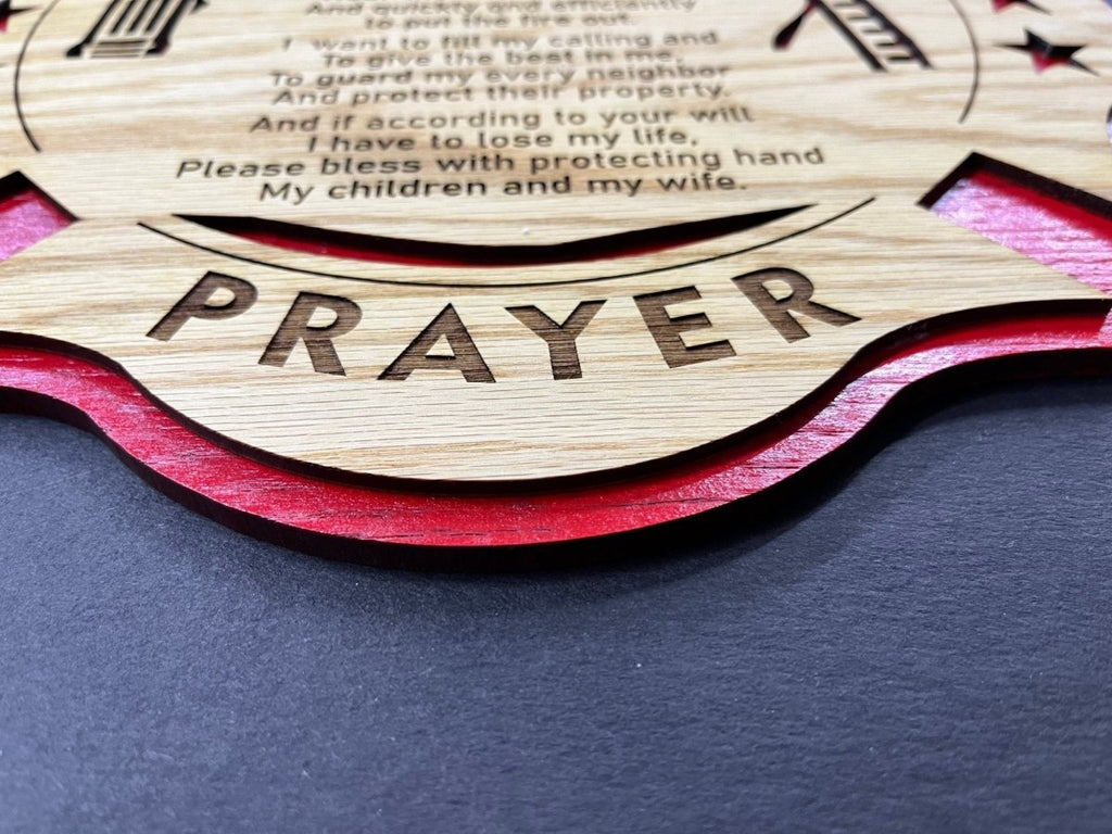 Fireman's Prayer Sign