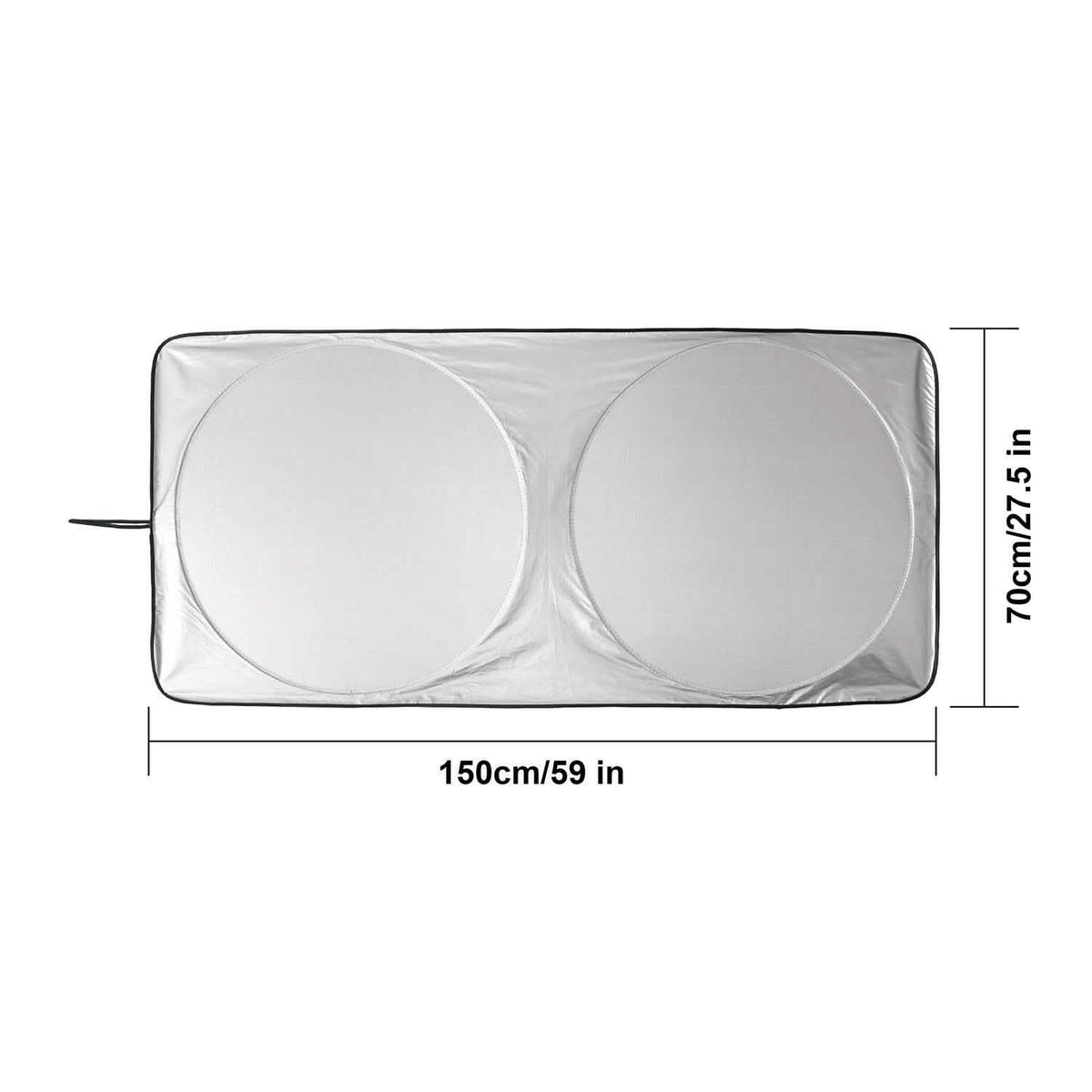 Foldable Car Windshield Visor Sunshade