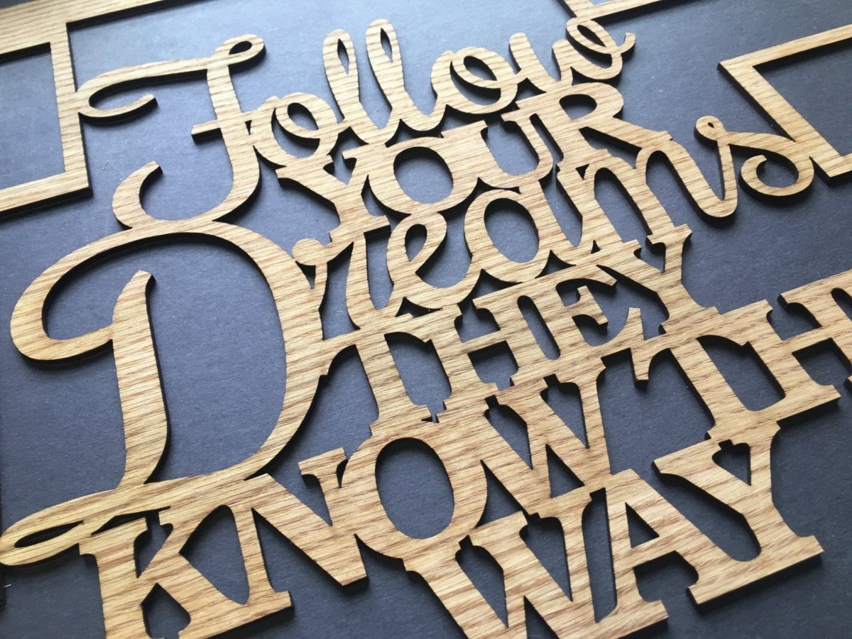 Follow Your Dreams Collage Picture Frame 16"x20"