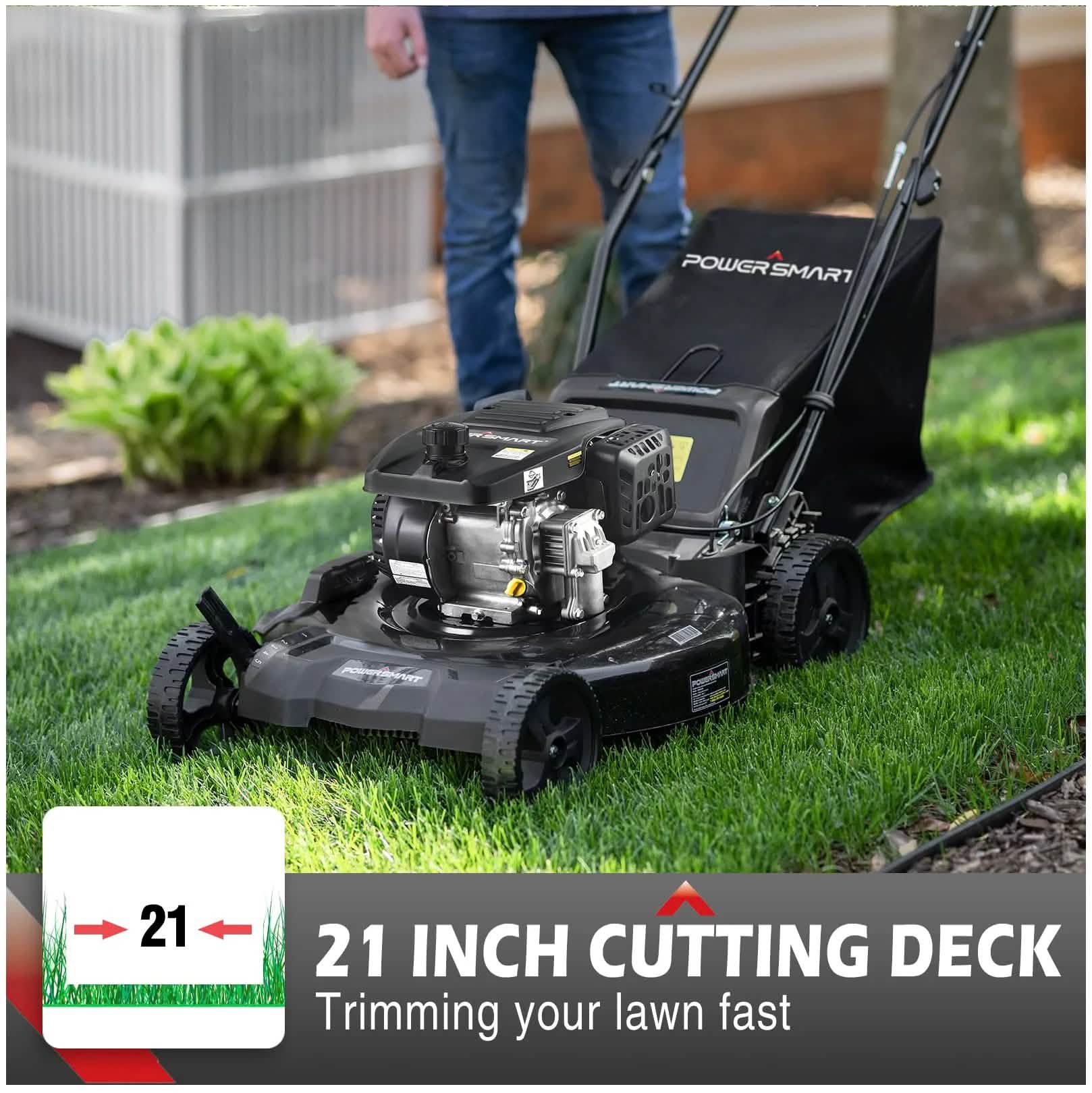 Gas Powered Self-Propelled Lawn Mower