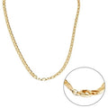RMZ GOLD NYC 14K Gold Mariner Link Chain 24" unisex