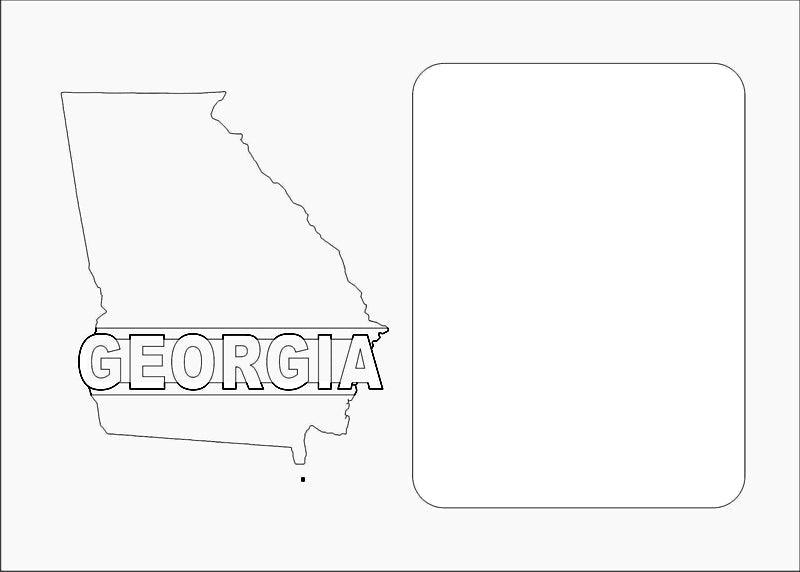 Georgia Picture Frame