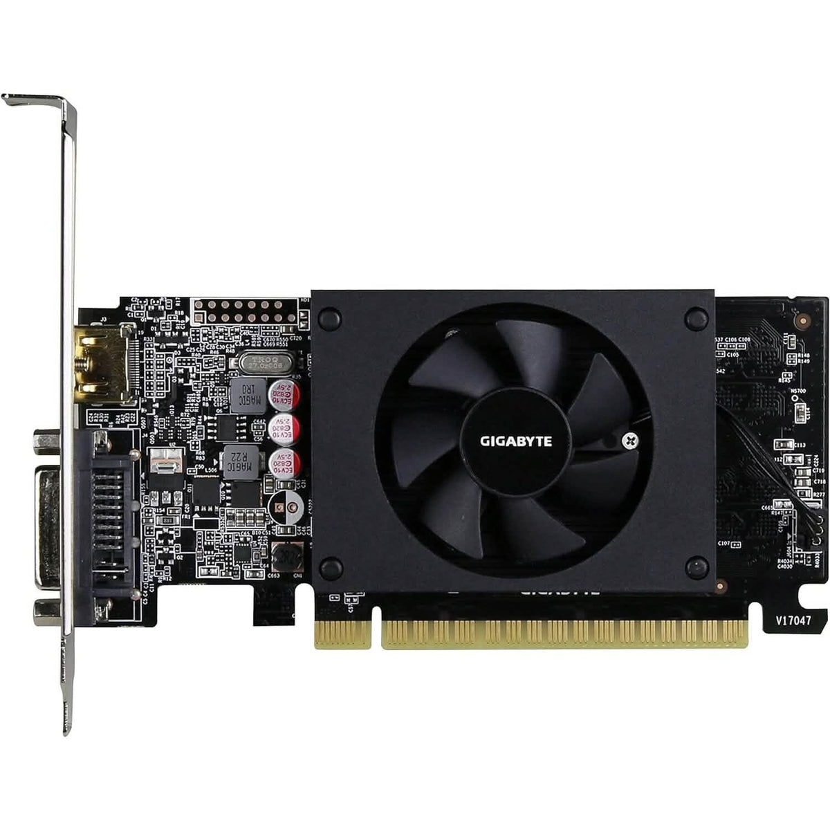 Gigabyte GeForce GT 710 2GB Graphic Cards and Support PCI Express 2.0 X8 Bus Interface (Refurbished)