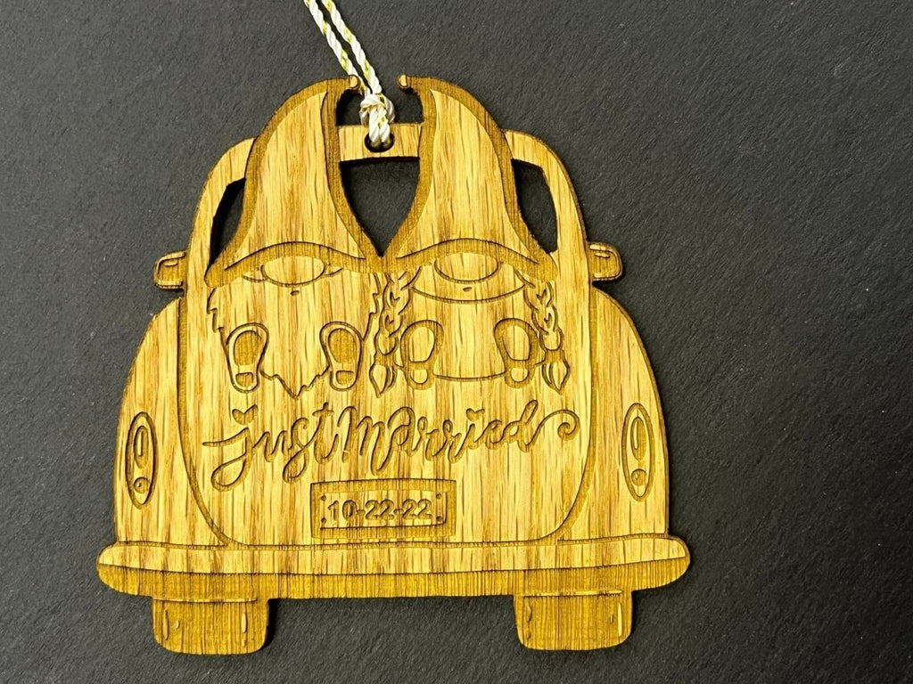 Gnome Wedding Ornament