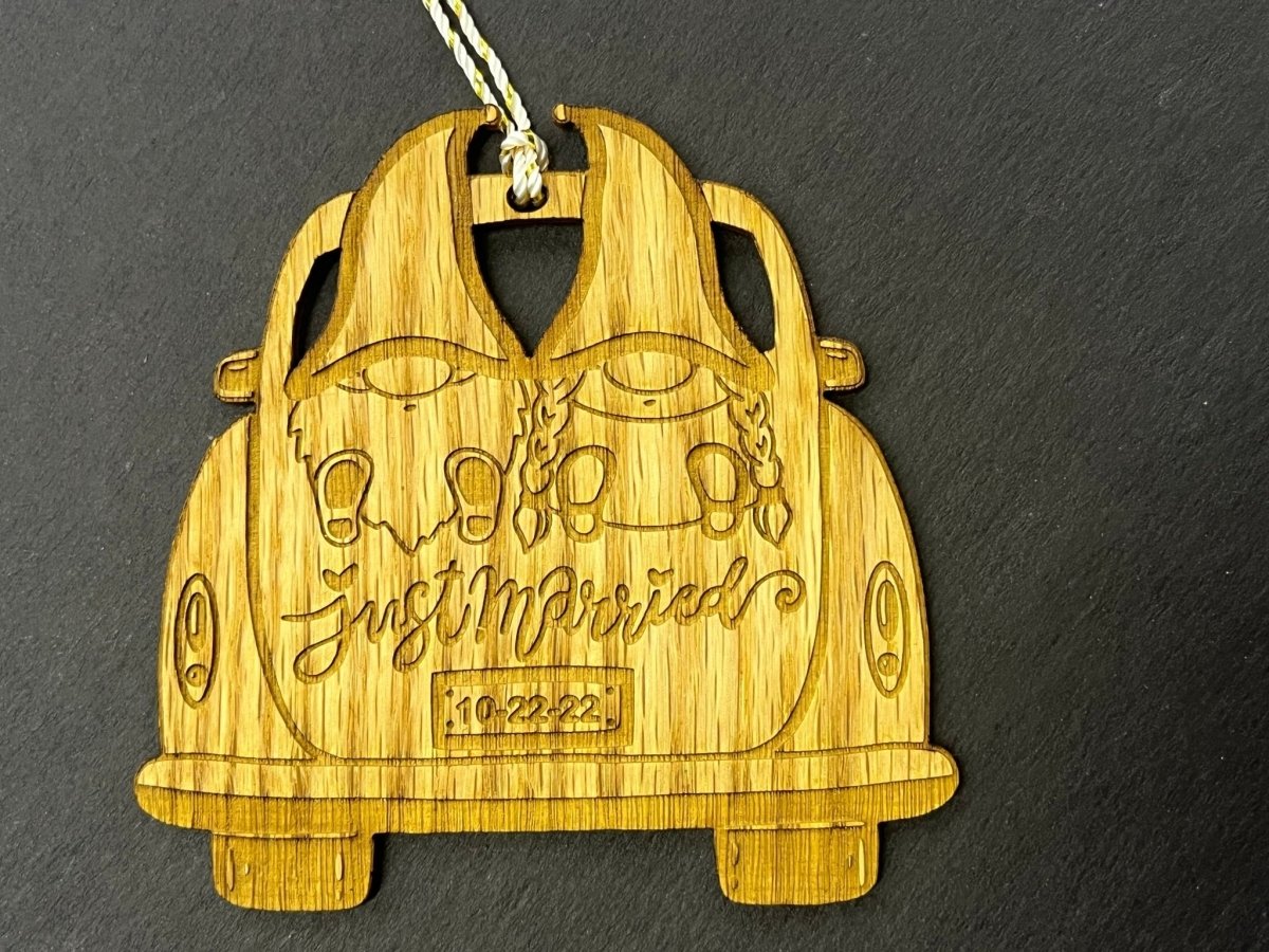 Gnome Wedding Ornament