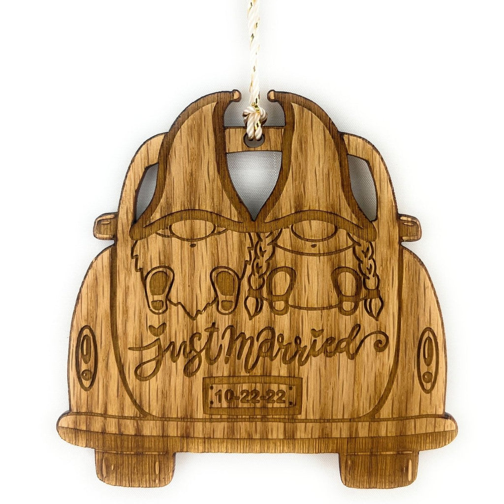 Gnome Wedding Ornament