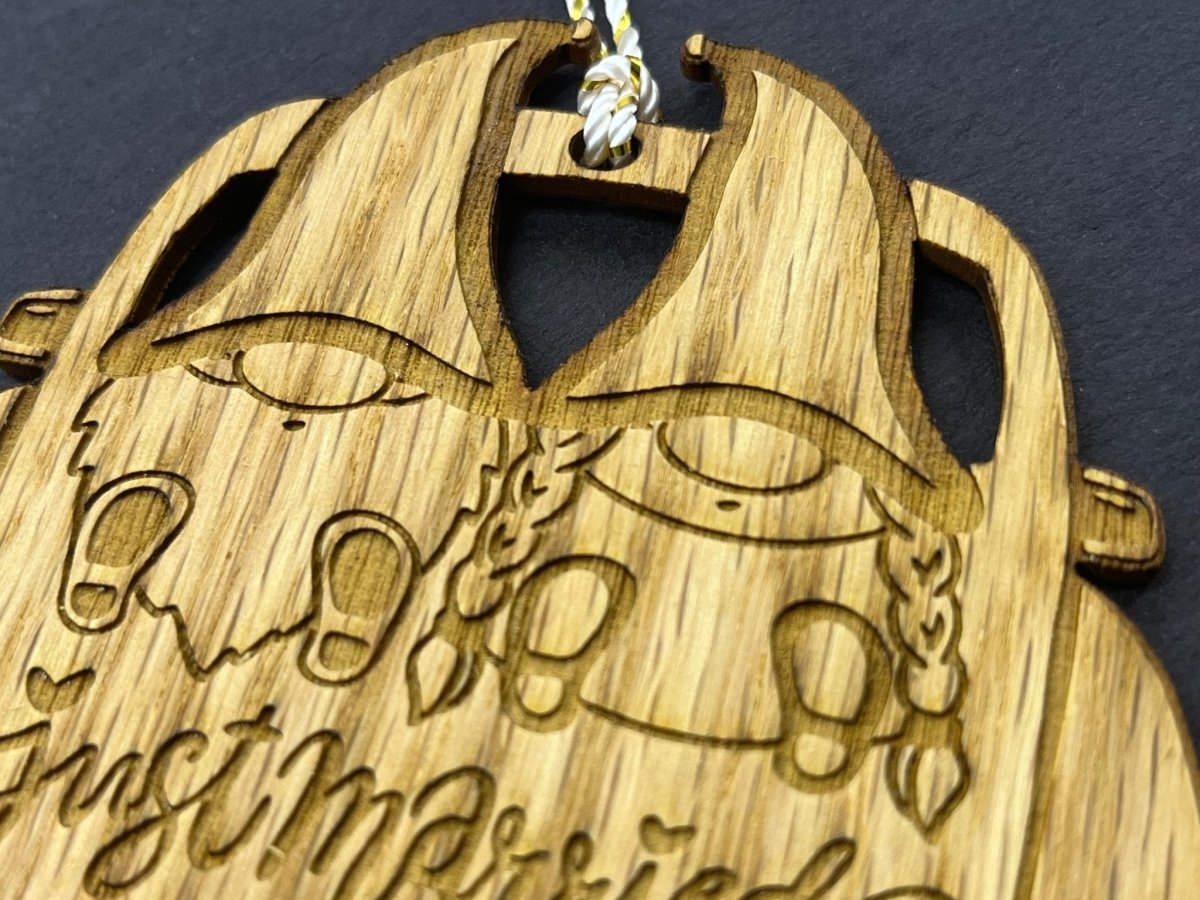 Gnome Wedding Ornament