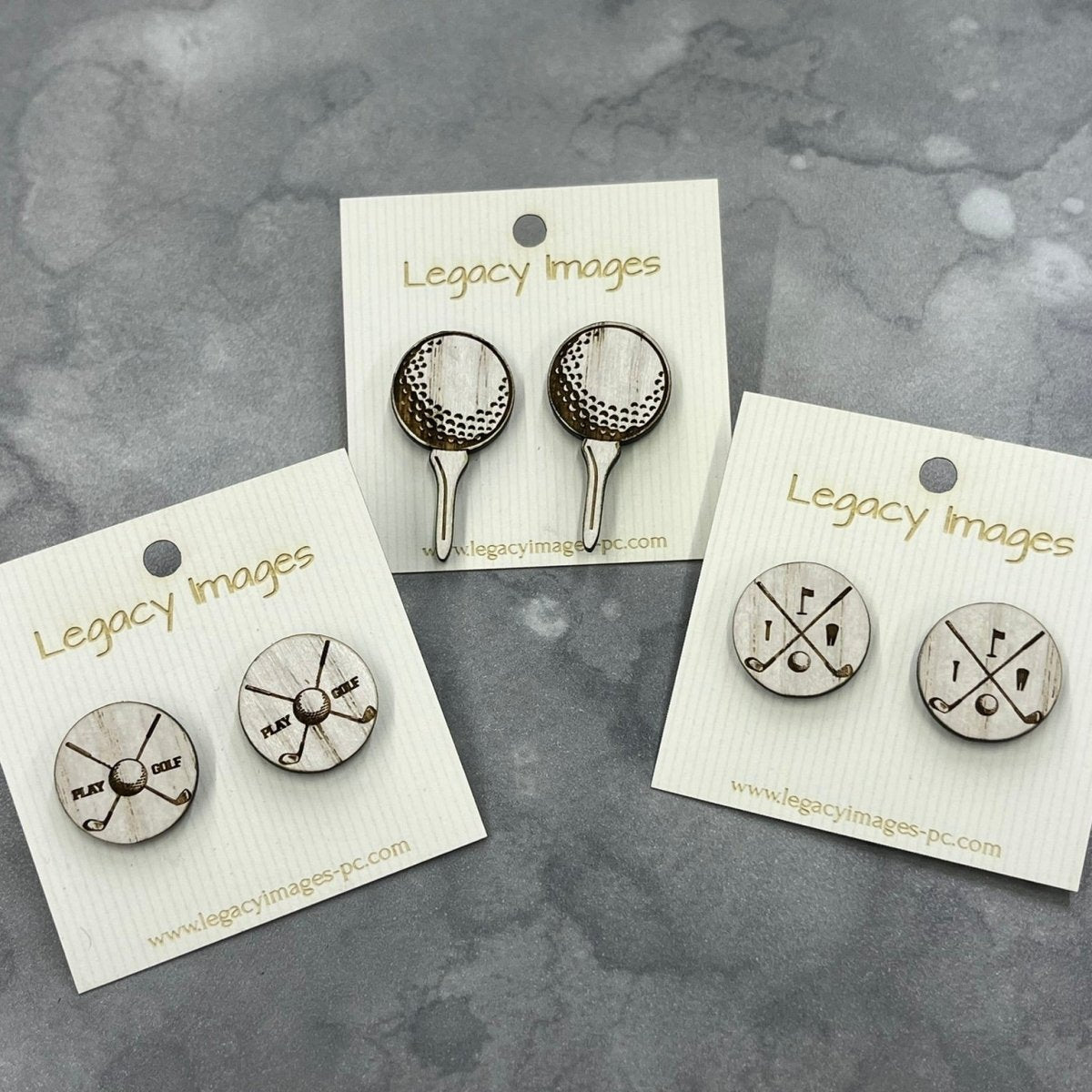 Golf Earrings