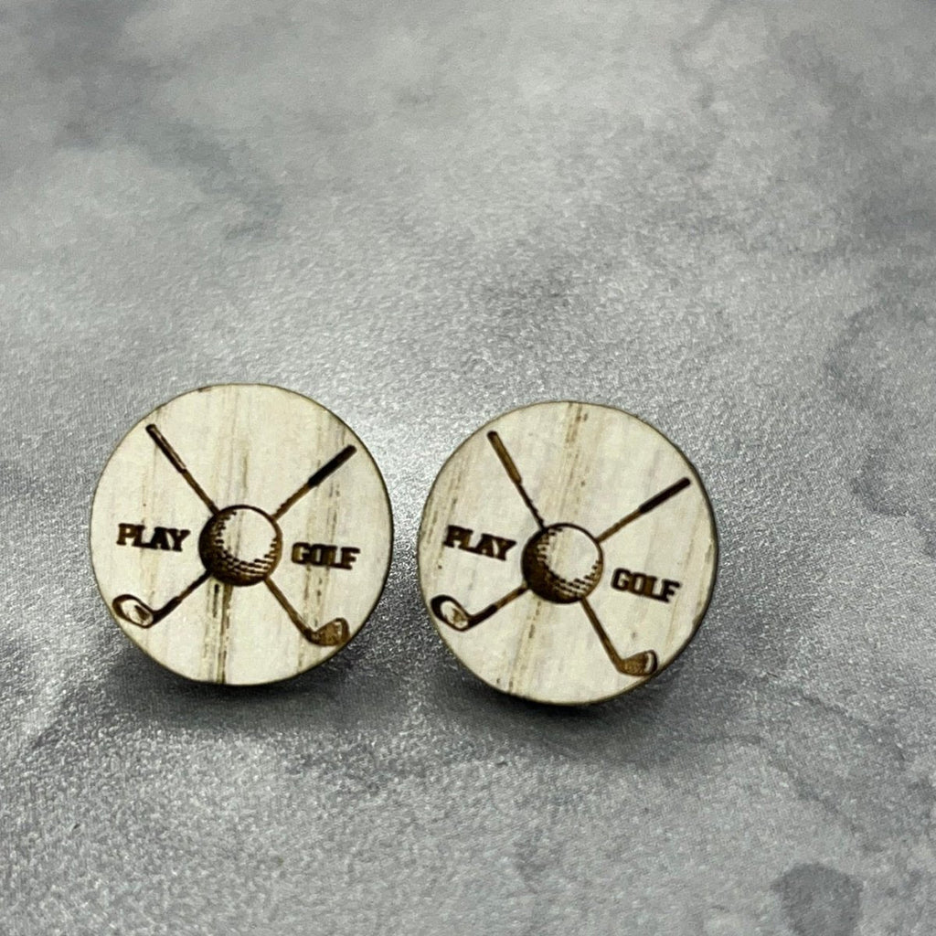 Golf Earrings