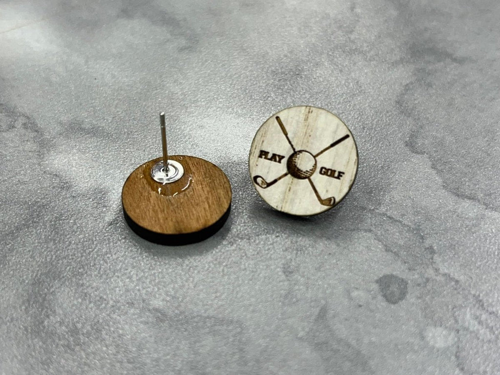 Golf Earrings