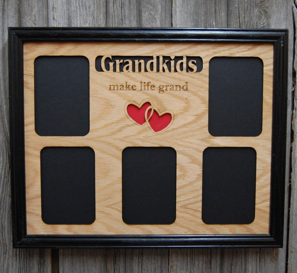 Grandkids Make Life Grand Picture Frame  11"x14"