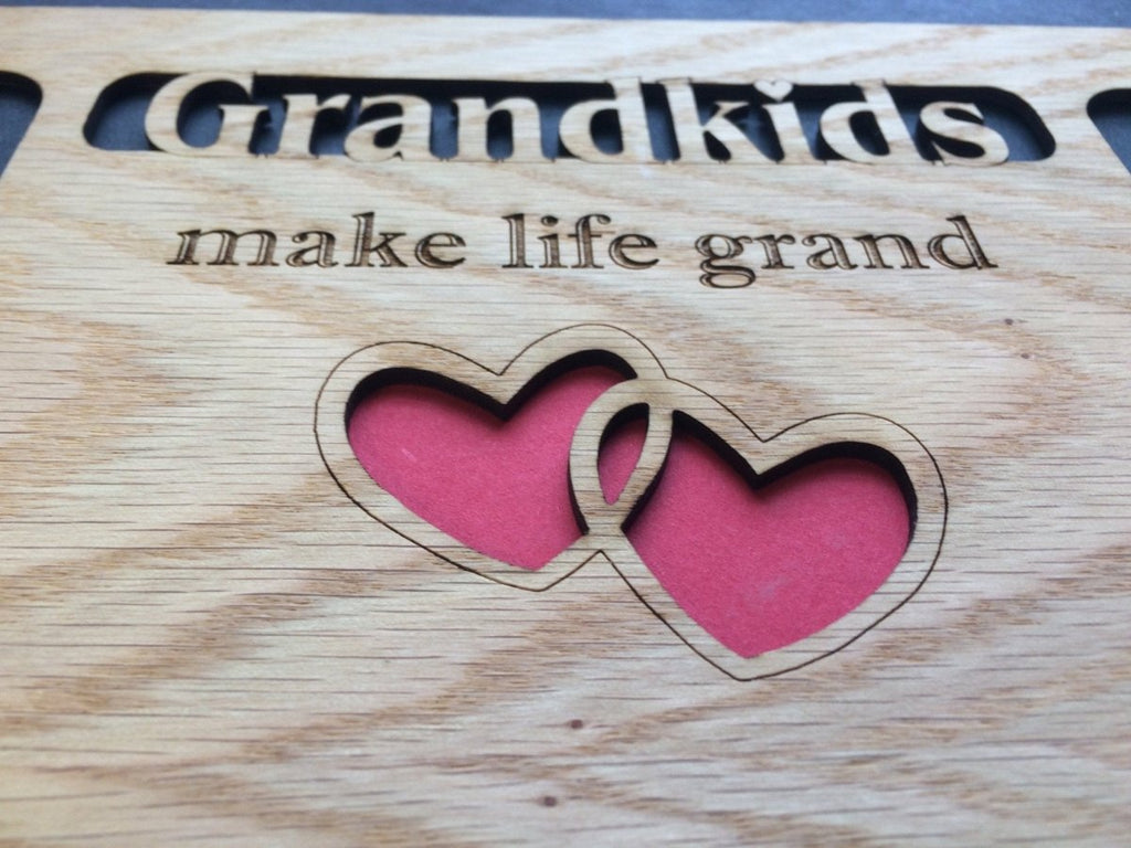 Grandkids Make Life Grand Picture Frame  11"x14"