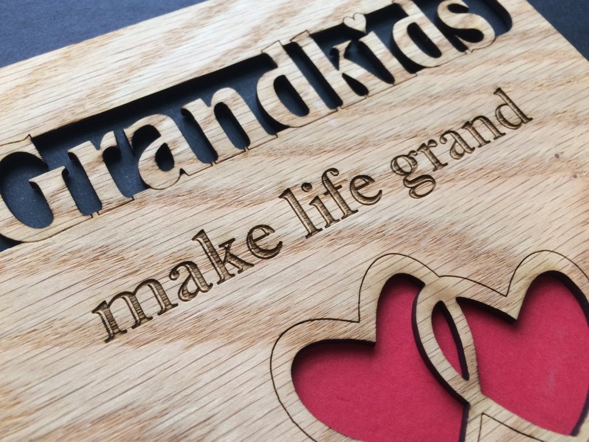 Grandkids Make Life Grand Picture Frame  11"x14"