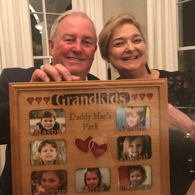 Grandkids Name Picture Frame 11"x14"