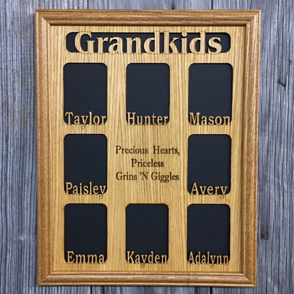 Grandkids Name Picture Frame 11"x14"