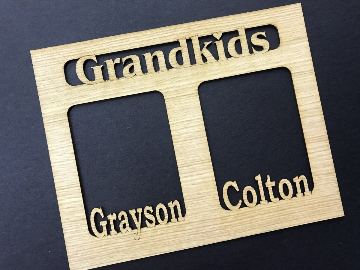 Grandkids Name Picture Frame 11"x14"