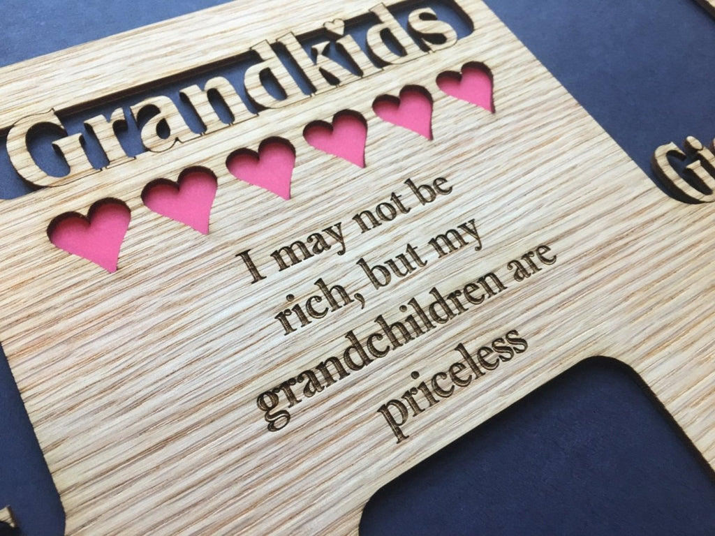 Grandkids Name Picture Frame 16"x20"