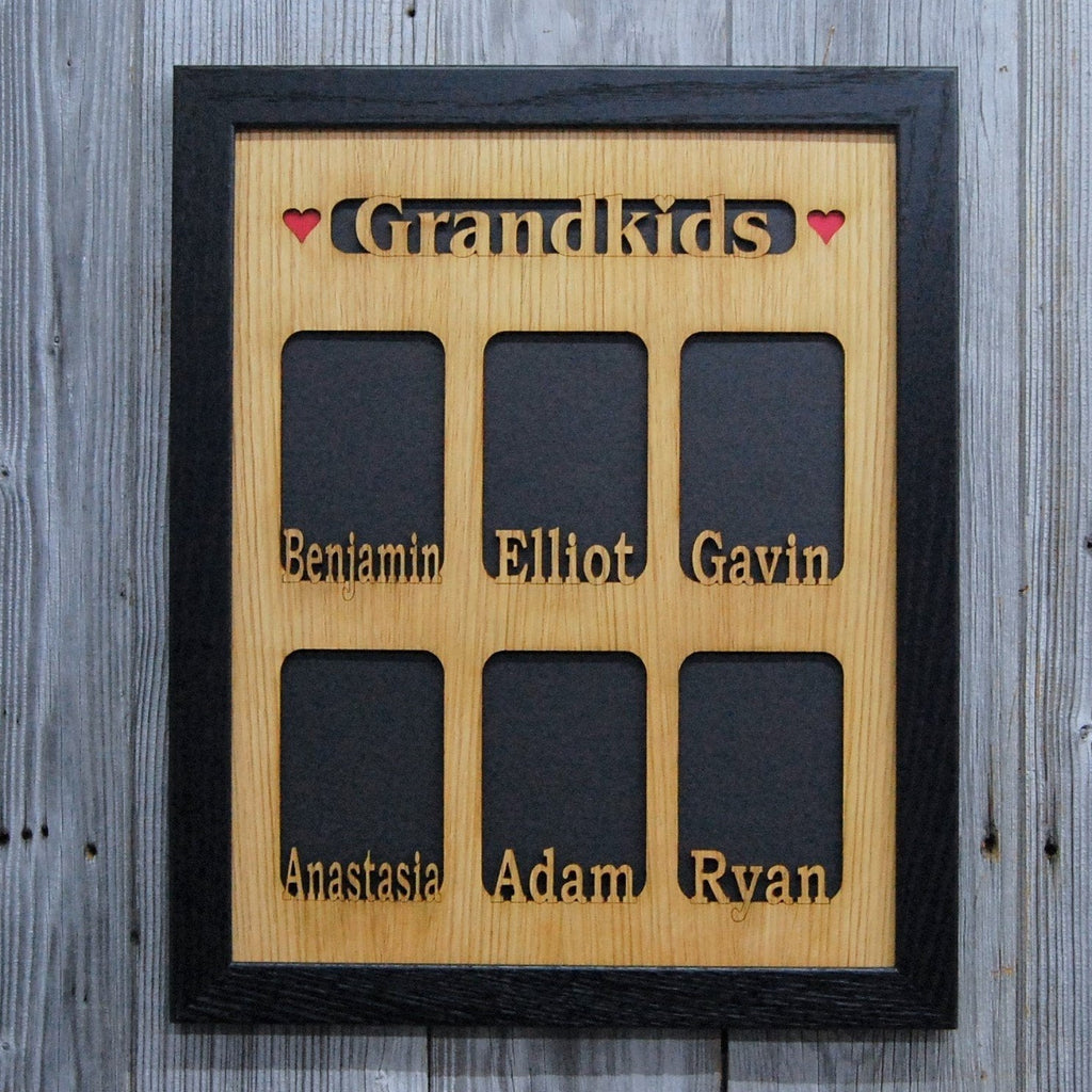 Grandkids Name Picture Frame 18x24