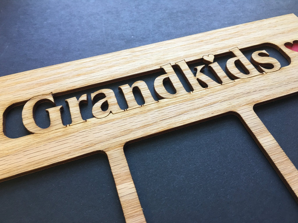 Grandkids Name Picture Frame 18x24