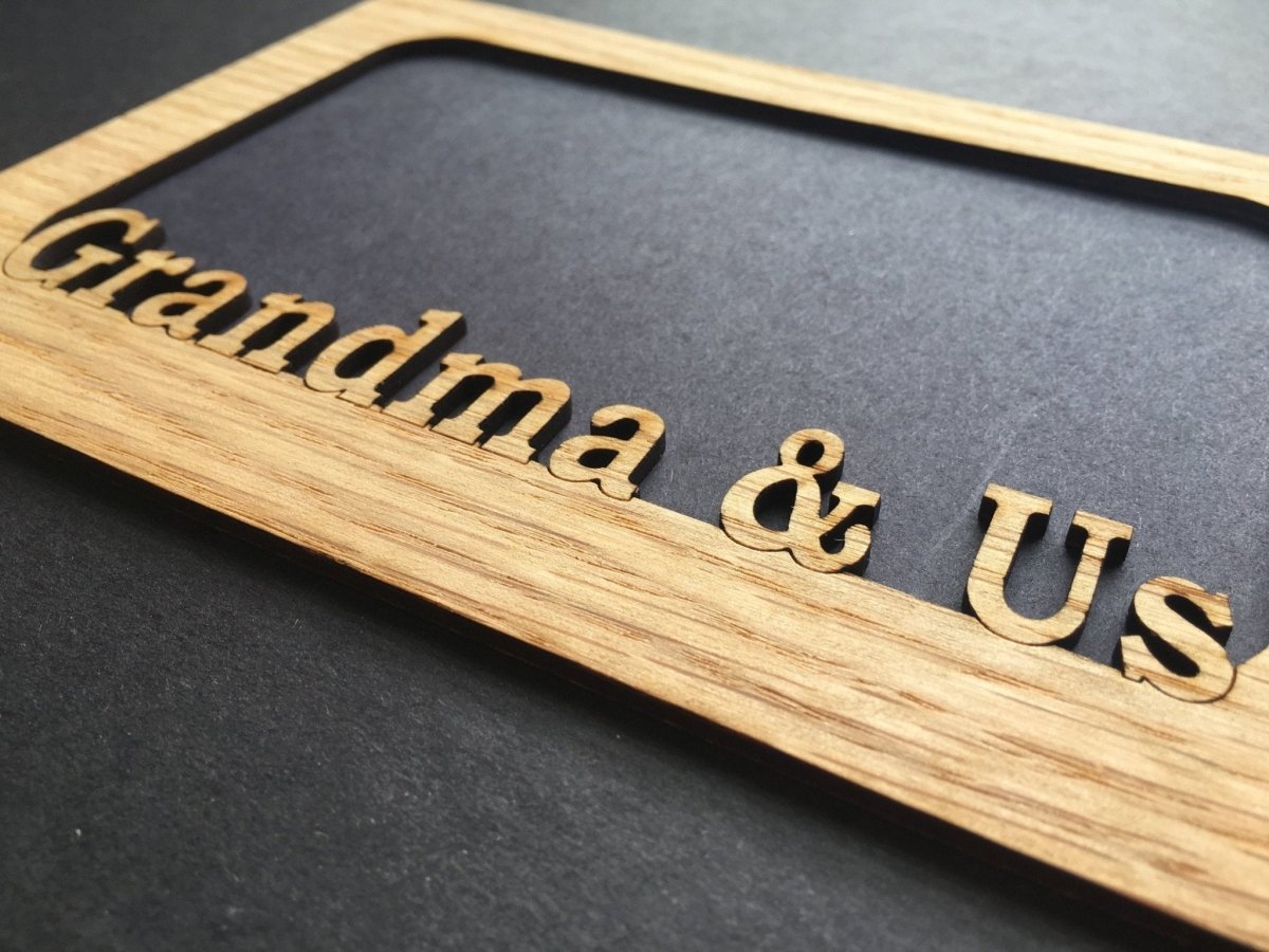 Grandma & Us Picture Frame - 5x7 Frame Hold 4x6 Photo