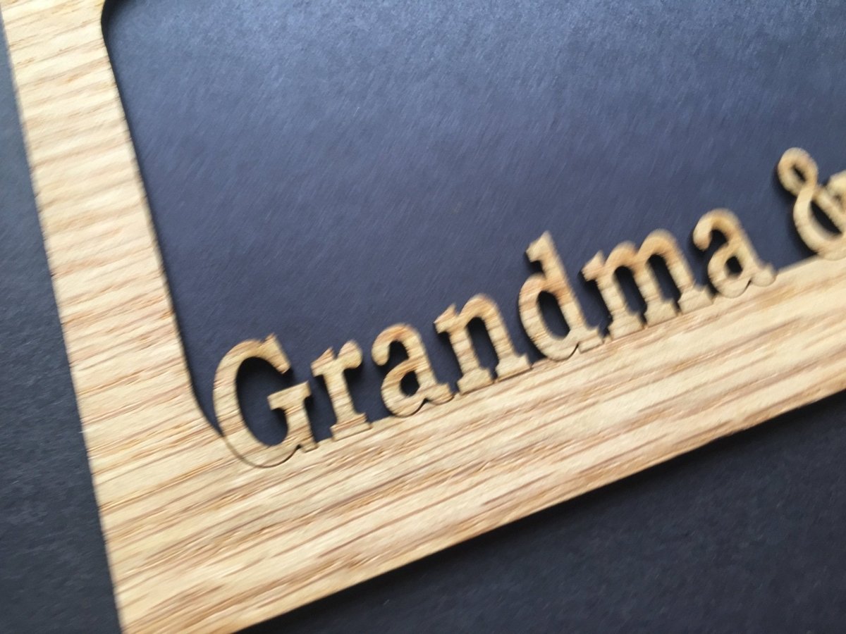 Grandma & Us Picture Frame - 5x7 Frame Hold 4x6 Photo