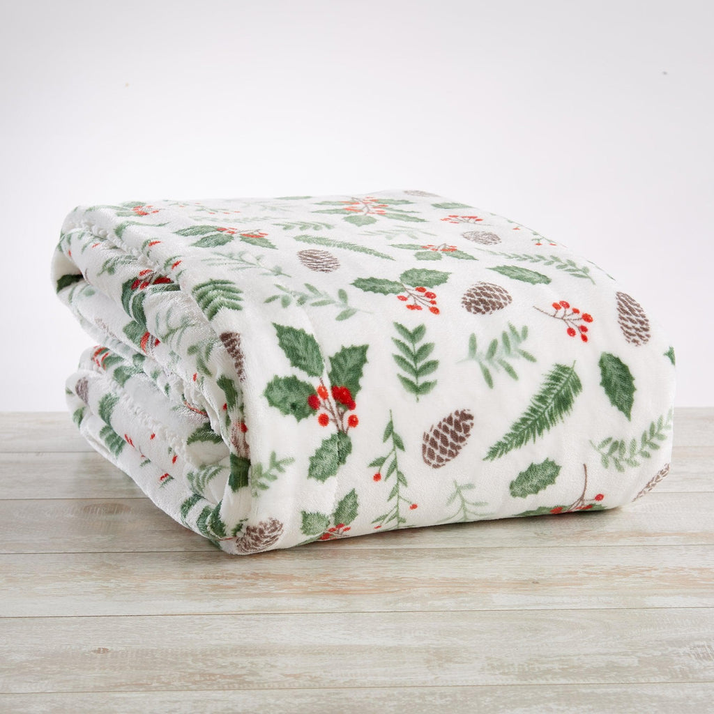 Holiday Sherpa Throw - Esmay Collection