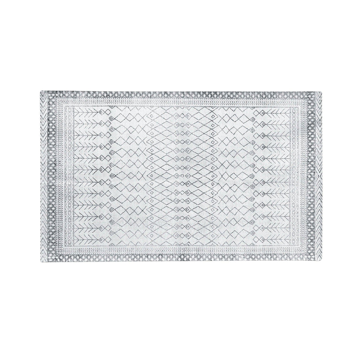 Distressed Moroccan Machine Washable Accent Area Rug 3' x 5' - Neve Collection