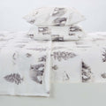 Printed Plush Sheet - Velvet Luxe Collection