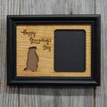 Groundhogs Day Picture Frame - 5x7 Frame Hold 3x4 Photo