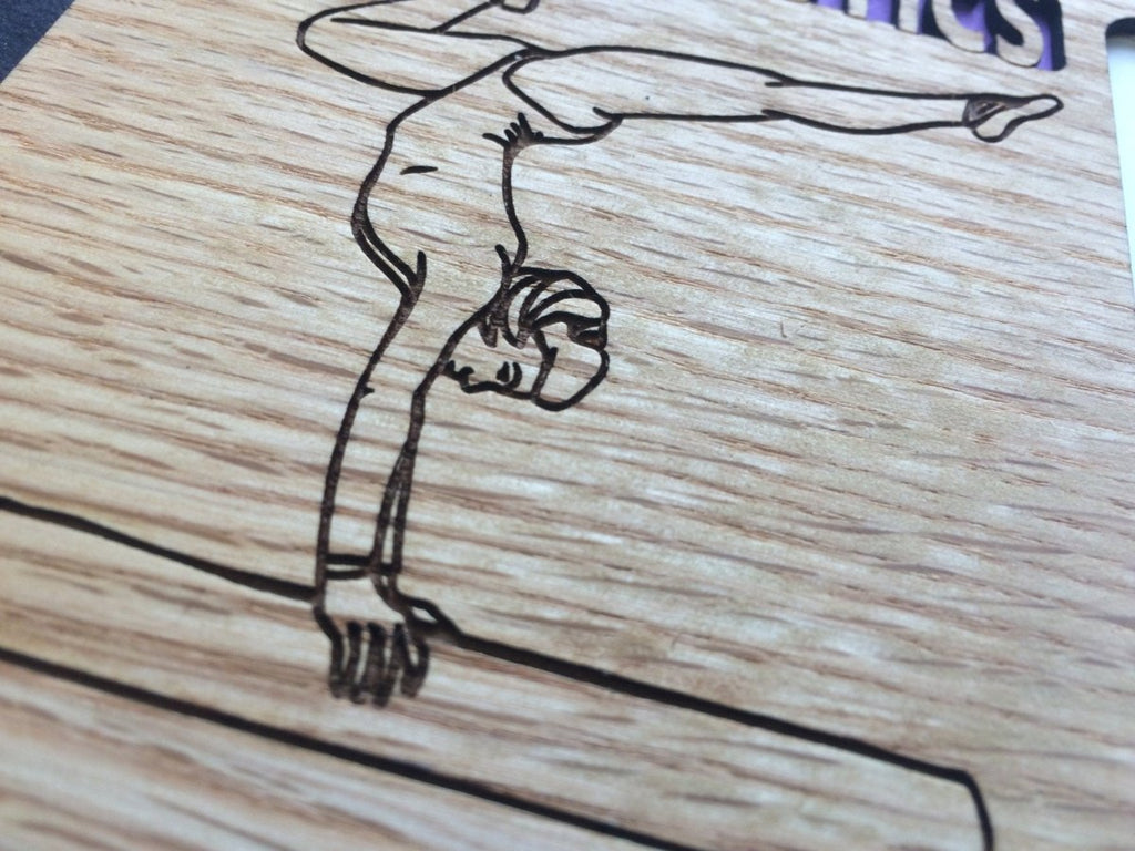 Gymnastics Picture Frame