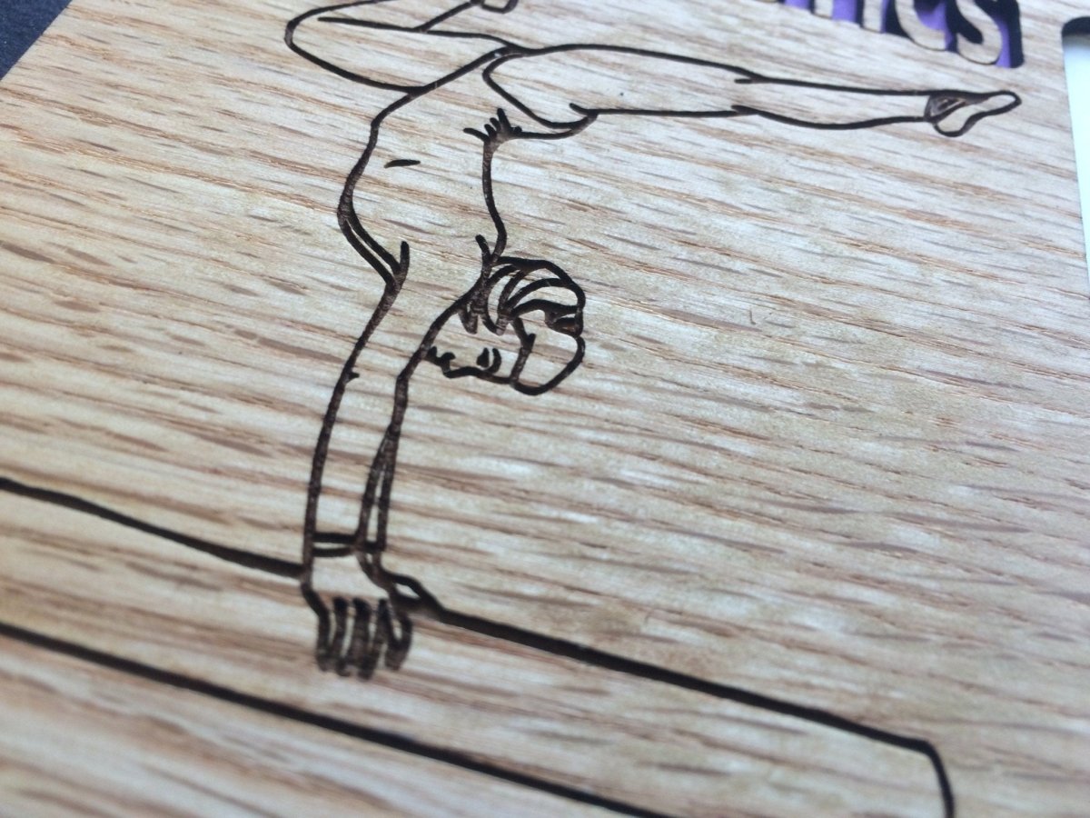 Gymnastics Picture Frame