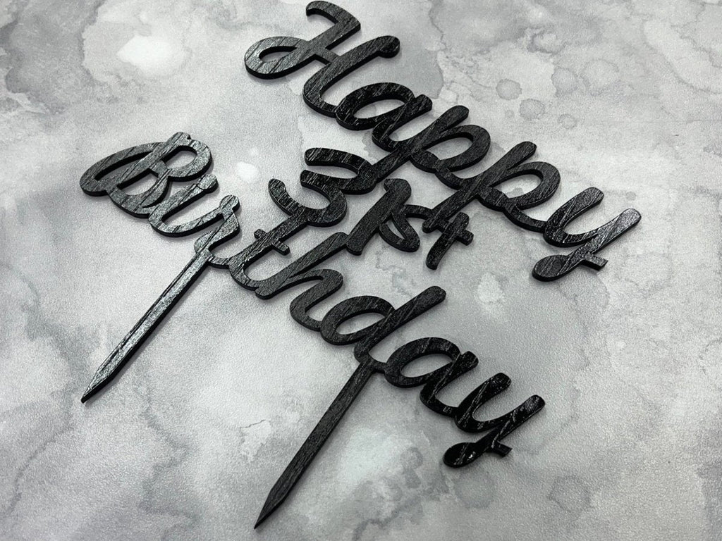 Happy Birthday Cake Topper