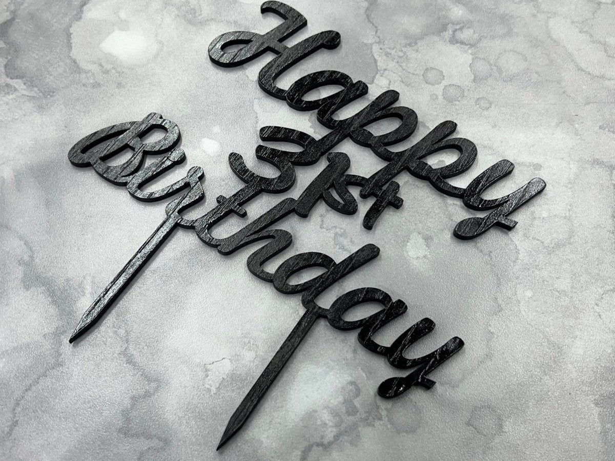 Happy Birthday Cake Topper
