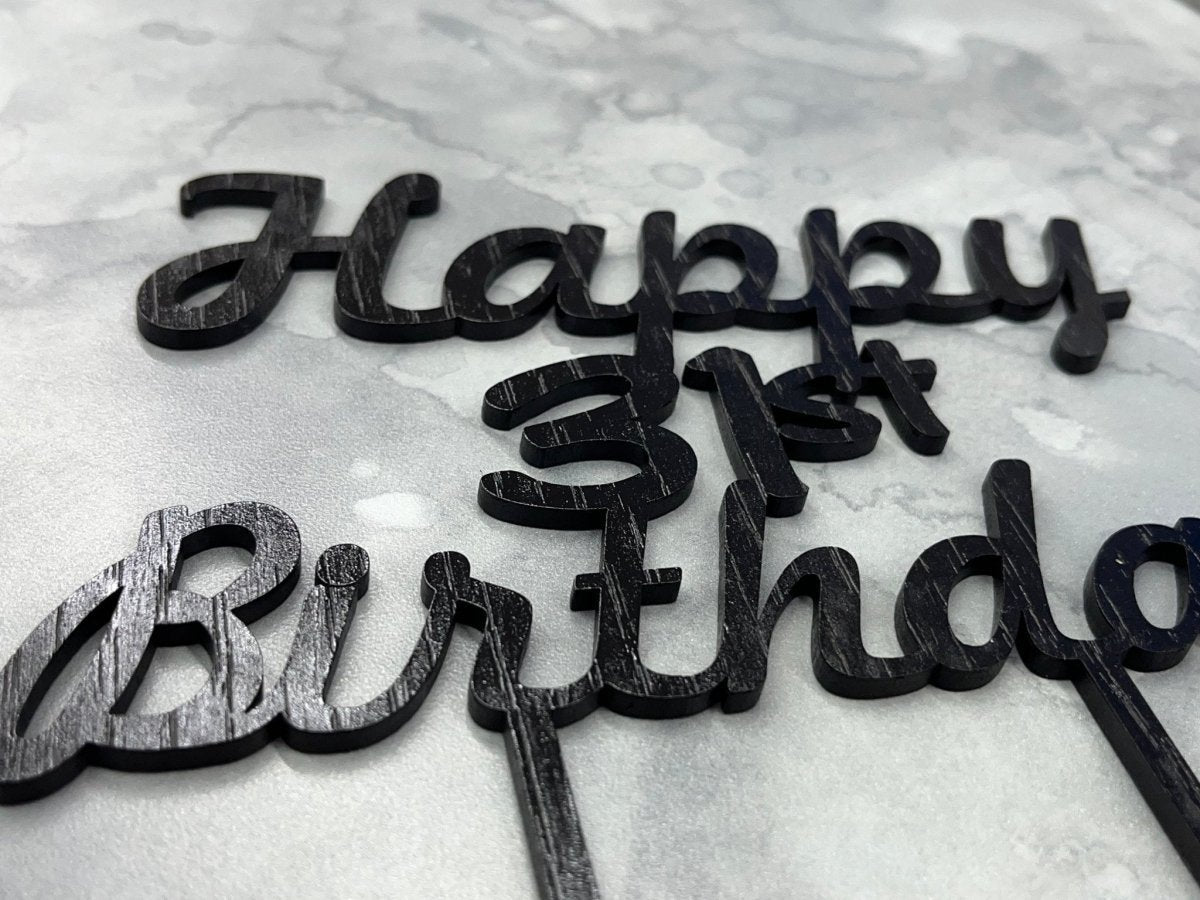 Happy Birthday Cake Topper