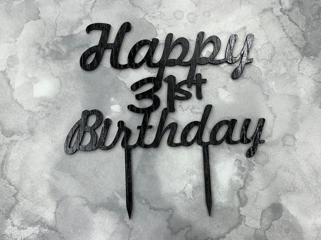 Happy Birthday Cake Topper
