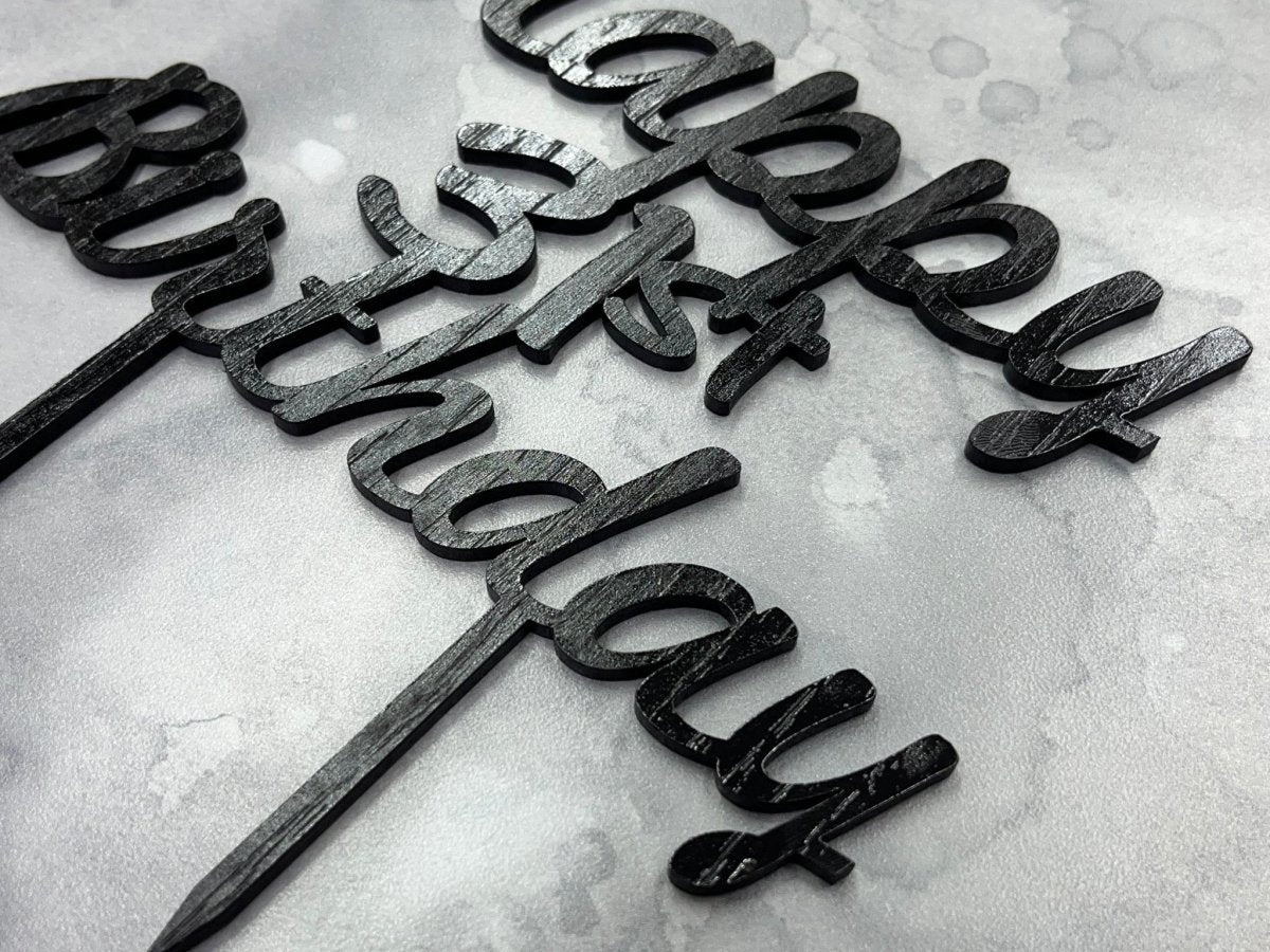 Happy Birthday Cake Topper