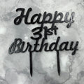 Happy Birthday Cake Topper