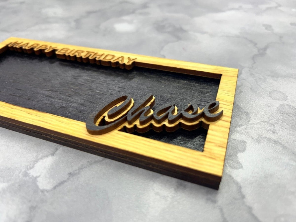 Happy Birthday Personalized Money Holder