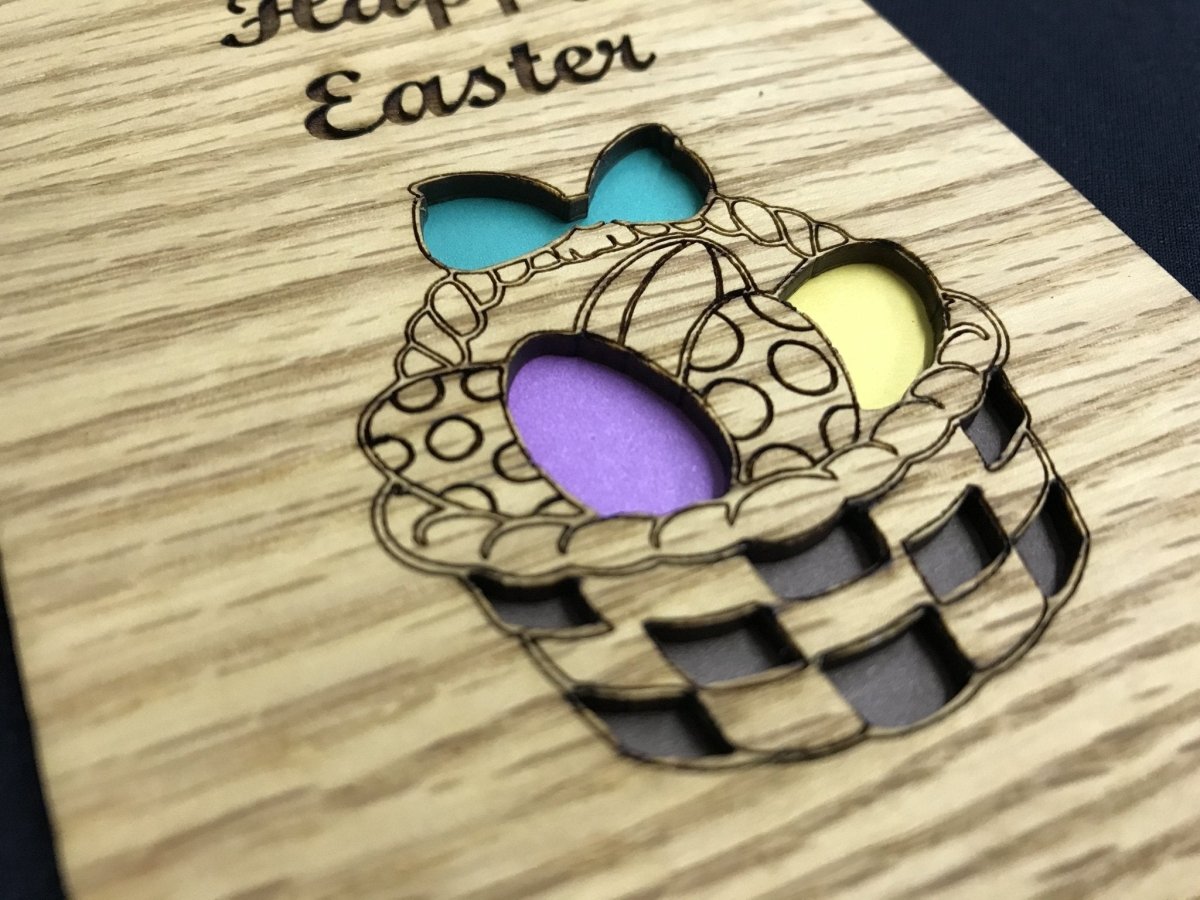 Happy Easter Picture Frame - 5x7 Frame Holds 3x4 Photo