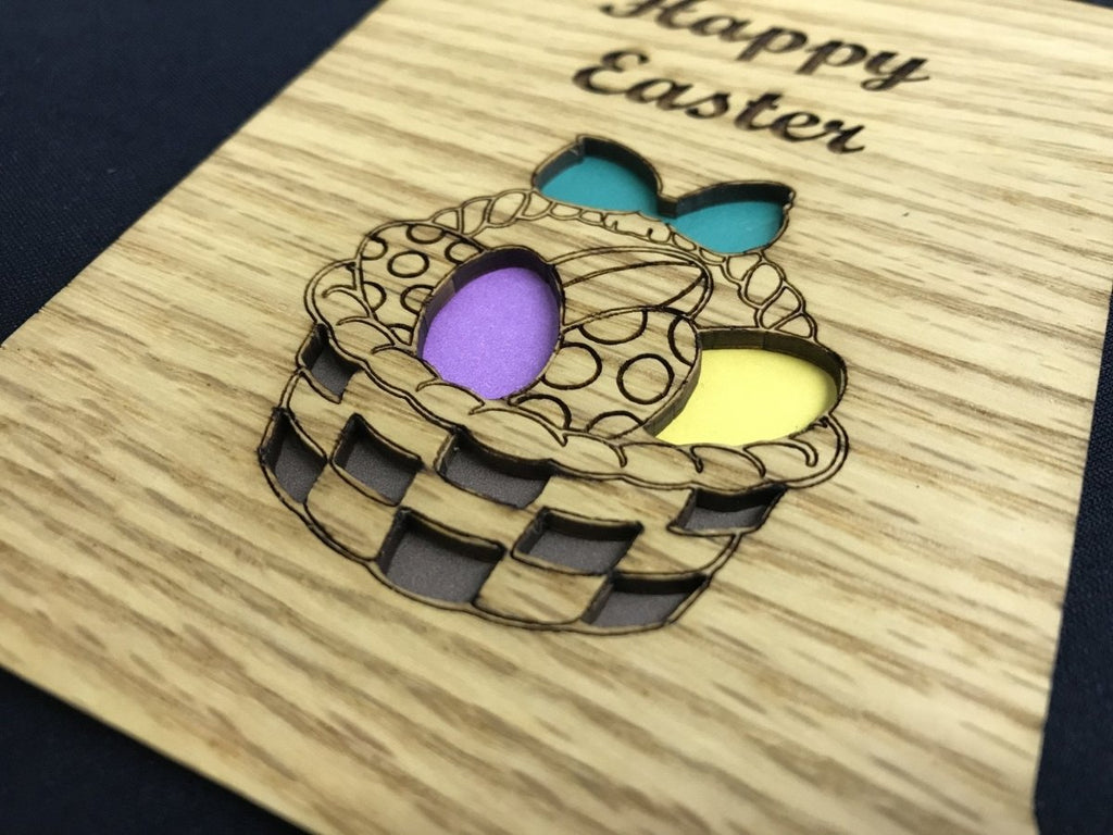 Happy Easter Picture Frame - 5x7 Frame Holds 3x4 Photo