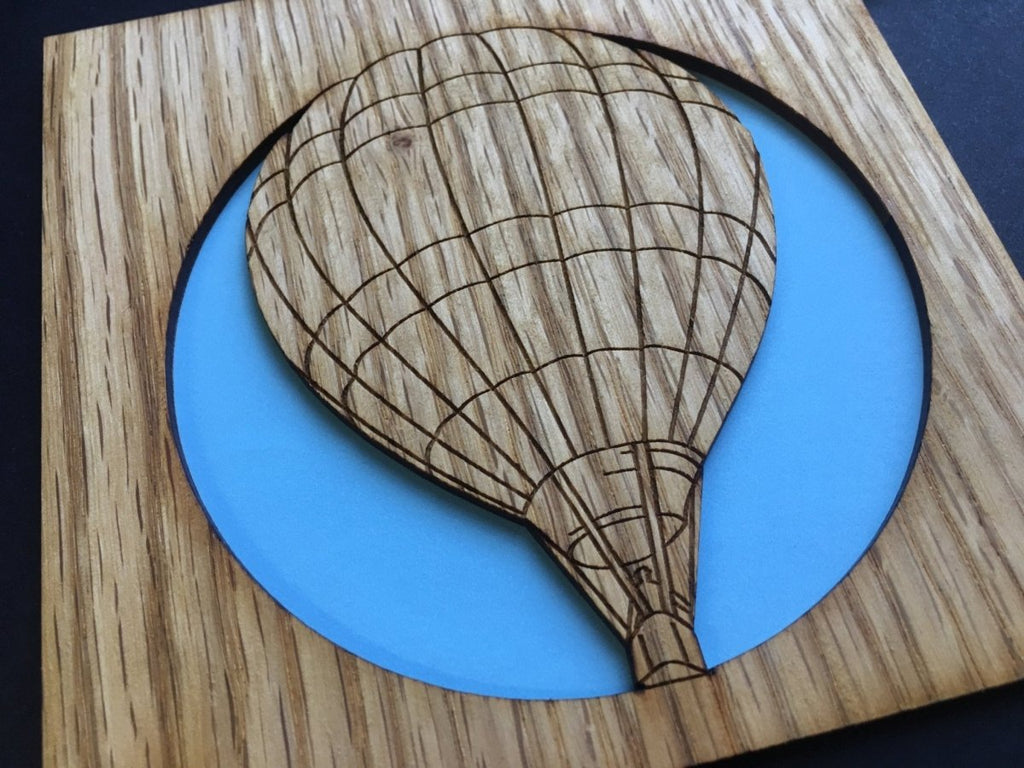 Hot Air Balloon Picture Frame - 8x10 Frame Hold 5x7 and 3x4 Photos