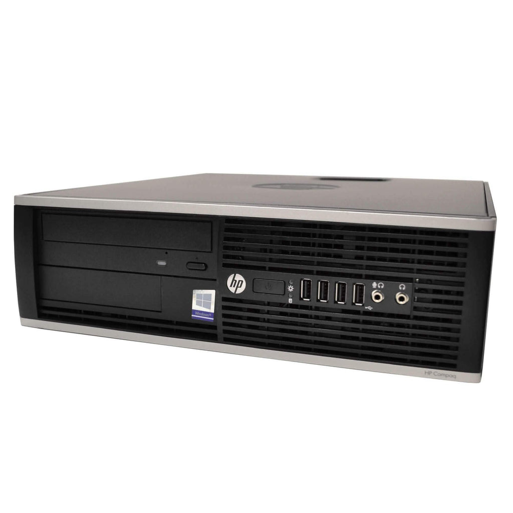 HP Compaq 6300 Desktop Computer PC 3.20 GHz Intel i5 Quad Core Gen 3 with 24" FlatScreen Monitor (Refurbished)