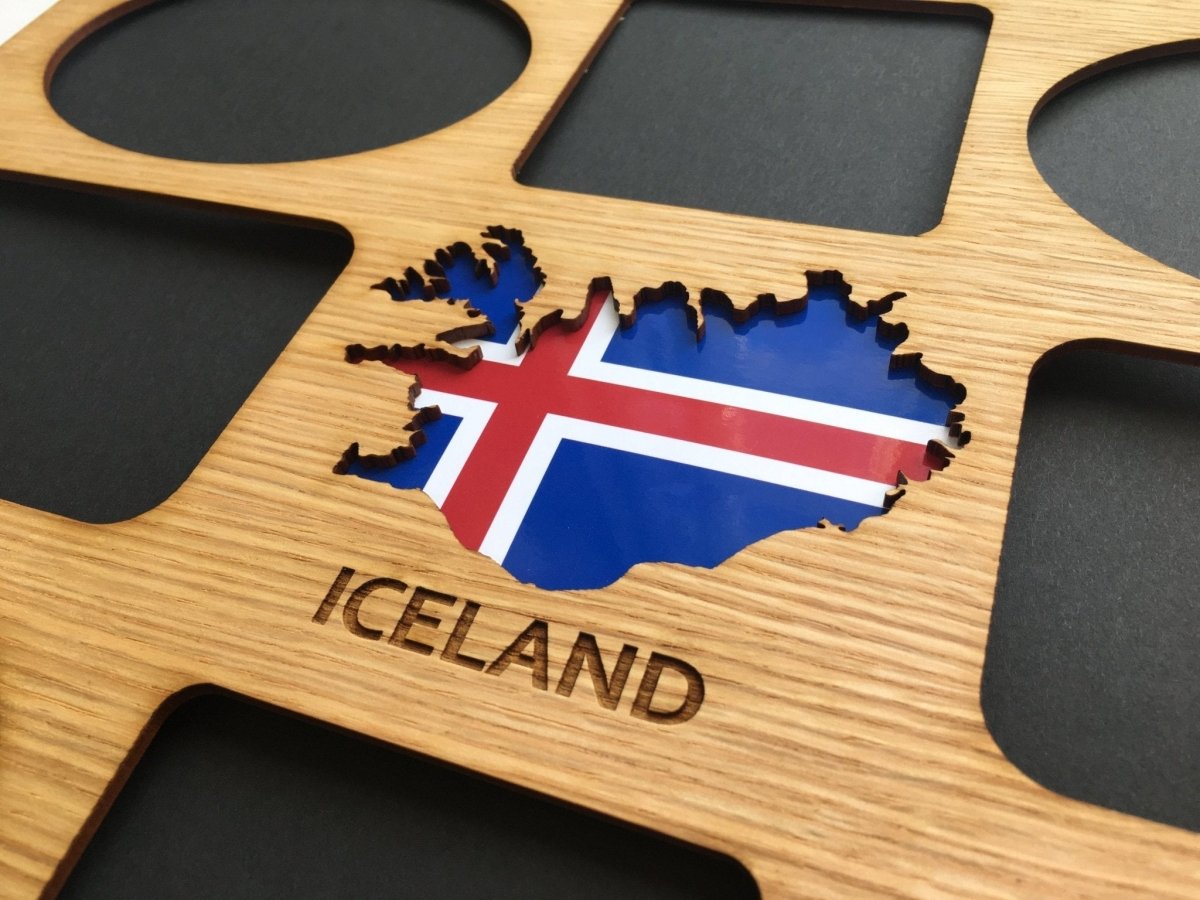 Iceland Picture Frame - 11x14 Frame holds 8 Photos