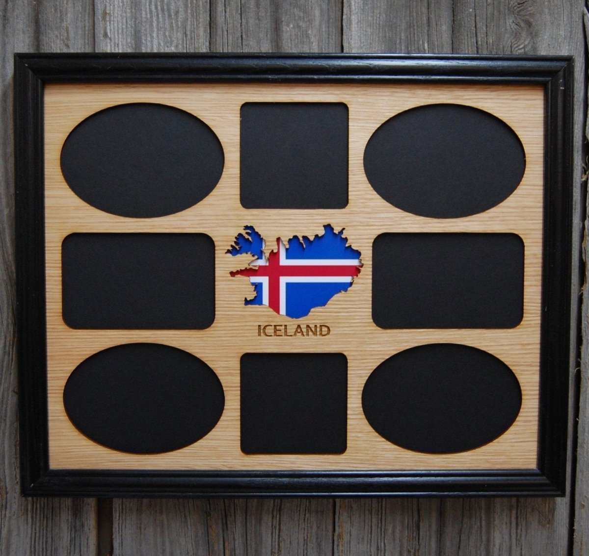 Iceland Picture Frame - 11x14 Frame holds 8 Photos