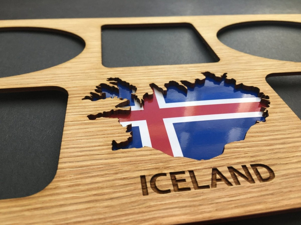 Iceland Picture Frame - 11x14 Frame holds 8 Photos