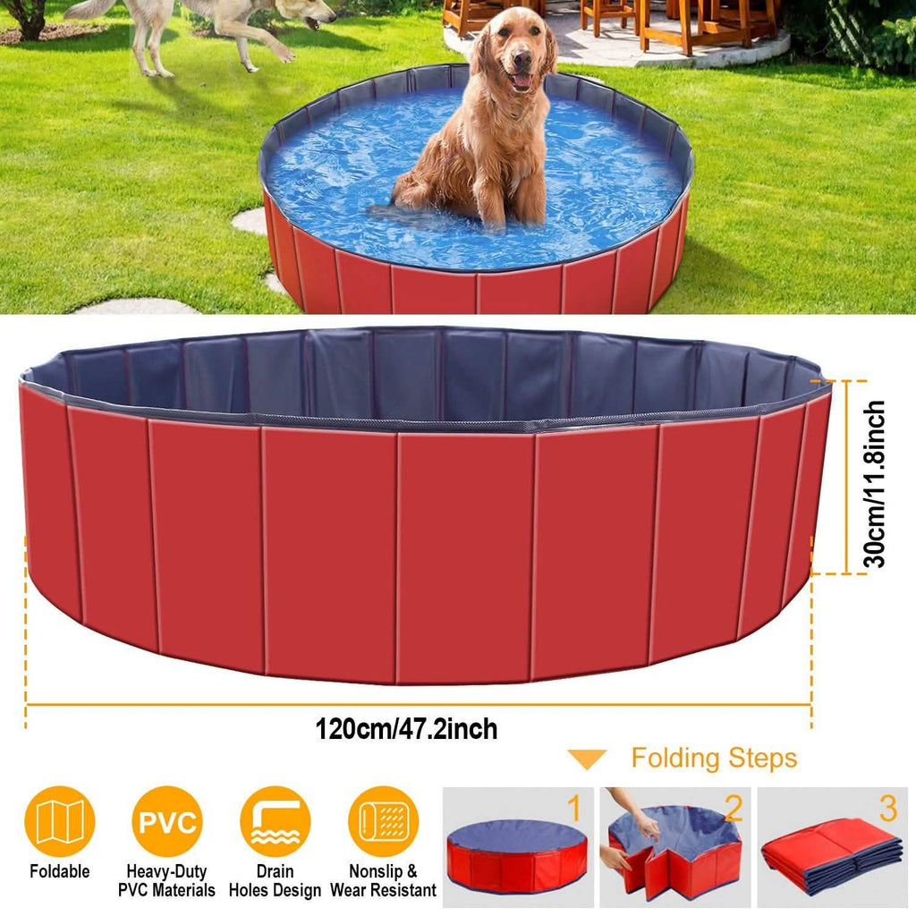 iMounTEK Foldable Pet Swimming Pool