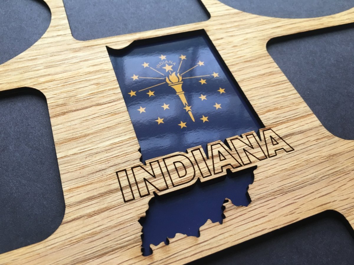 Indiana Picture Frame