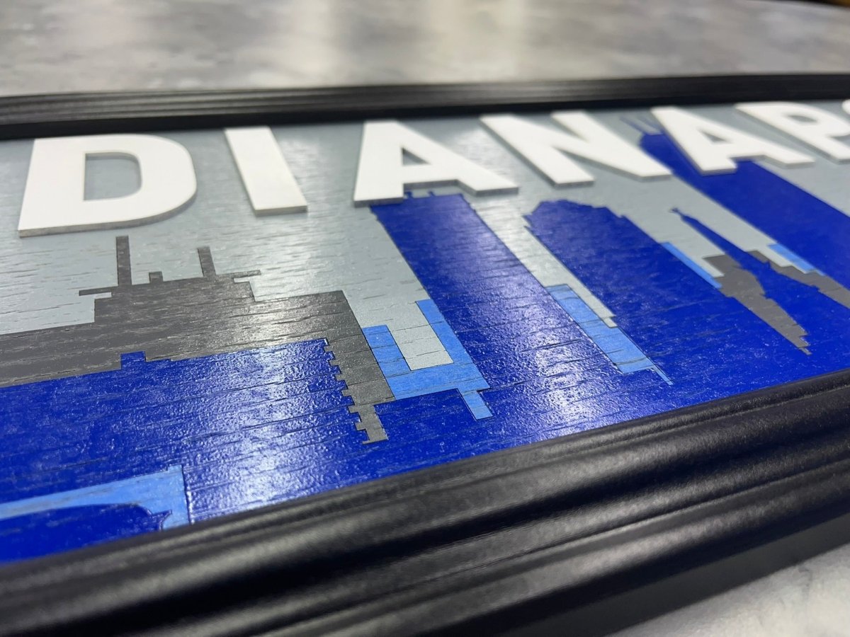 Indianapolis Skyline Sign